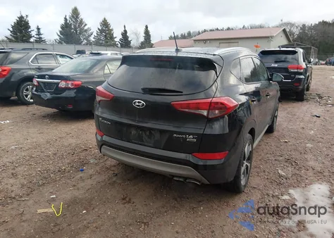 2017 Hyundai Tucson Sport из США, поврежденный, VIN KM8J3CA24HU595979